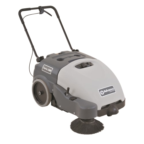 Advance Nilfisk Terra 28B 28 Inch Wide Area Vacuum, Built-In Hose and Wand